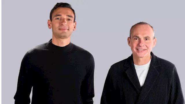 أيمن عيسوي - الرئيس التنفيذي لشركة لاكي، ومحمد ف