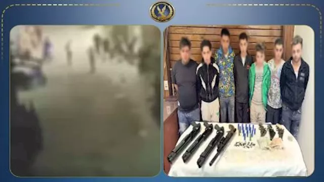 سقوط 7 عناصر جنائية في القليوبية