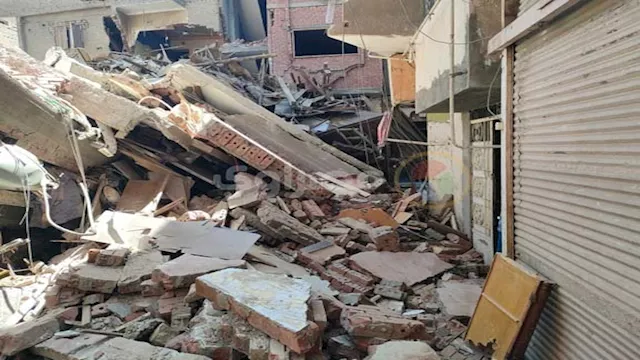 انهيار حائط منزل على طفل في منشأة القناطر - أرشيفي