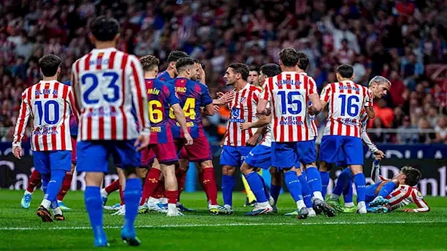 برشلونة وأتلتيكو مدريد