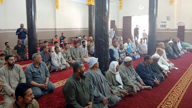 افتتاح مسجد أحمد غنام بقرية الحصة في طوخ