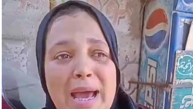 انهيار شقيقة قتيلة المنوفية