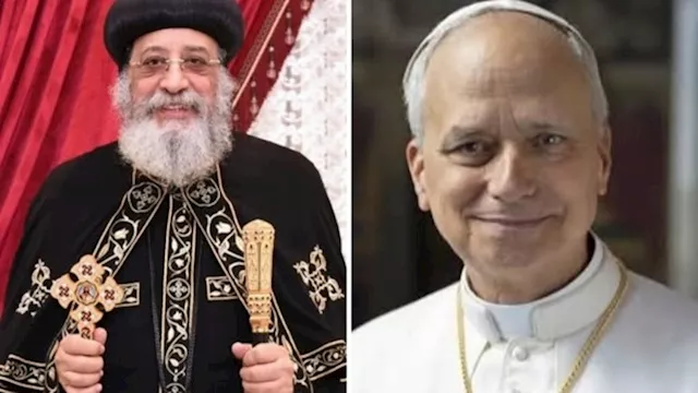 اتصال هاتفي بين بابا الفاتيكان والبابا تواضروس