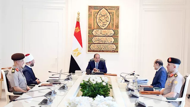 السيسي يتابع خطط تطوير أصول الأوقاف