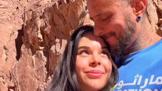 أحمد الفيشاوي مع كاميلا فيونا في أحدث ظهور