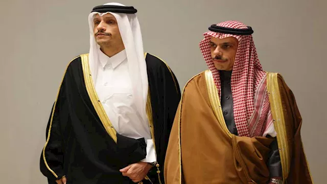 وزير الخارجية السعودي ورئيس الوزراء القطري