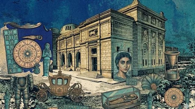 قطع أثرية - متاحف مصر - صورة بالذكاء الاصطناعي