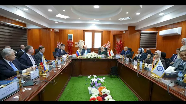 ''علوم البحار'' يستقبل وفدًا روسيًا لبحث التعاون ا