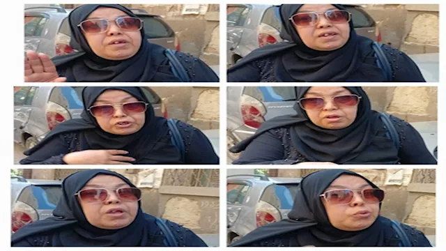 إحدى ضحايا واقعة العمى الجماعي