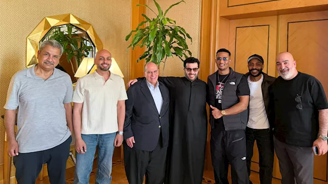 تركي ال الشيخ و محمد رمضان واحمد مراد و صادق الصبا