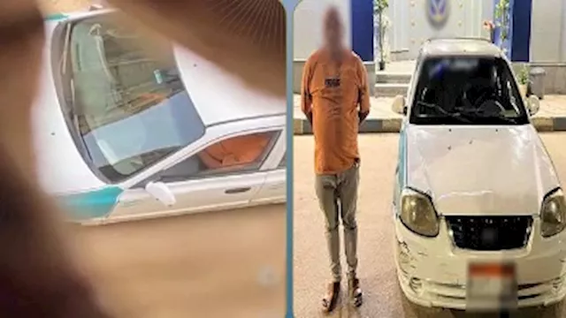 الداخلية تضبط سائق تاكسي ارتكب فعلا فاضحا في الفيو