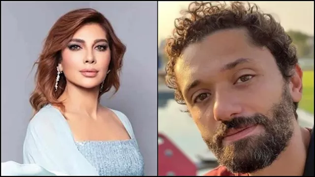 كريم محمود عبدالعزيز والمطربة أصالة نصري