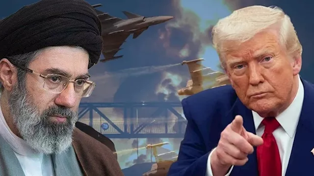ترامب والمرشد الإيراني مجتبى خامنئي