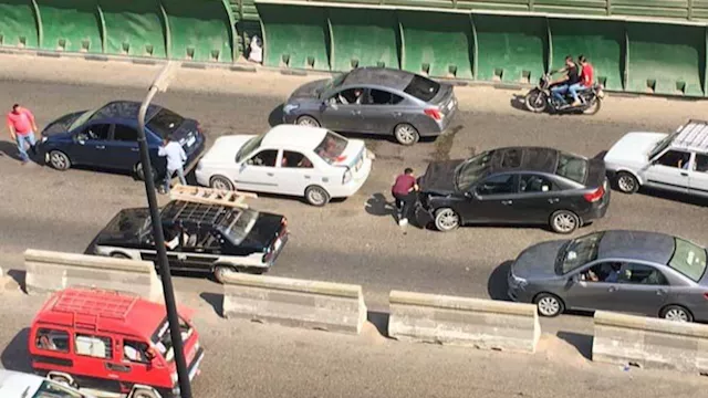 توقف مفاجئ يتسبب في تصادم