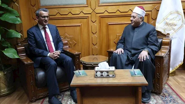 وكيل الأزهر يبحث مع وفد الأوقاف الدينية بأربيل الع
