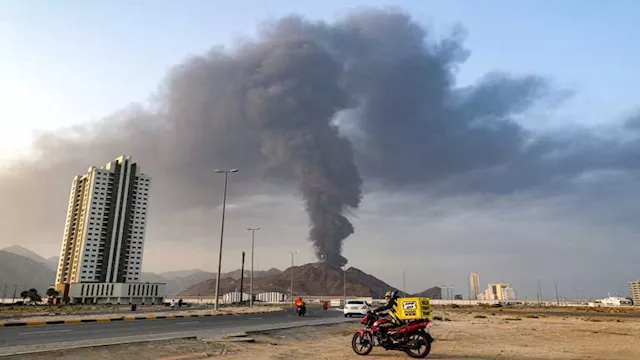 حريق الفجيرة