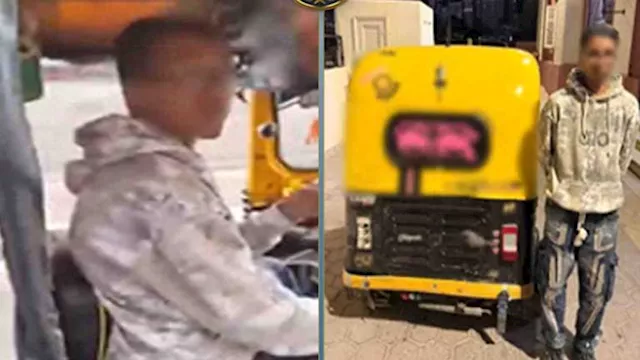 ضبط سائق توك توك صدم فتاة وهرب