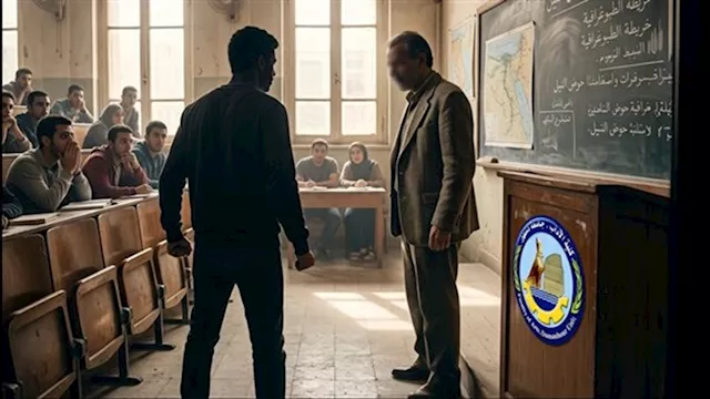 اعتداء طالب على عضو هيئة تدريس بجامعة دمنهور