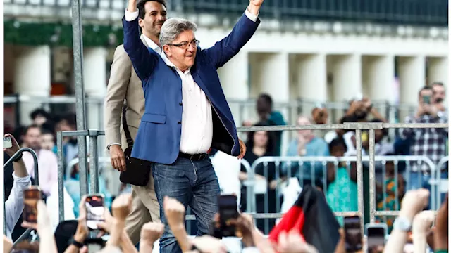 زعيم حزب فرنسا الأبية جان لوك ميلونشون