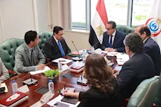 وزير الصحة يبحث مع سفير موريتانيا توسيع الشراكة والتعاون الصحي 