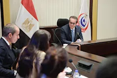 وزير الصحة يبحث تطوير مستشفى هليوبوليس الجديدة مع وفد إيطالي