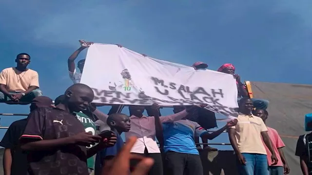 لافتت جماهير جنوب السودان (2)