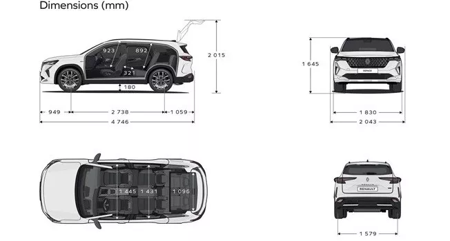رينو Espace الجديدة
