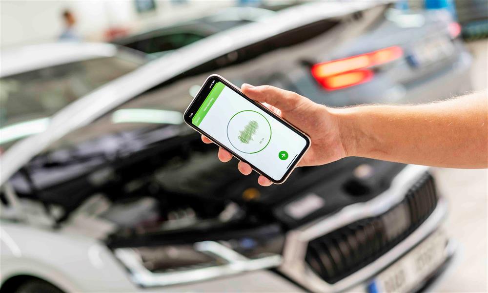 تطبيق سكودا مُحلل الصوت 