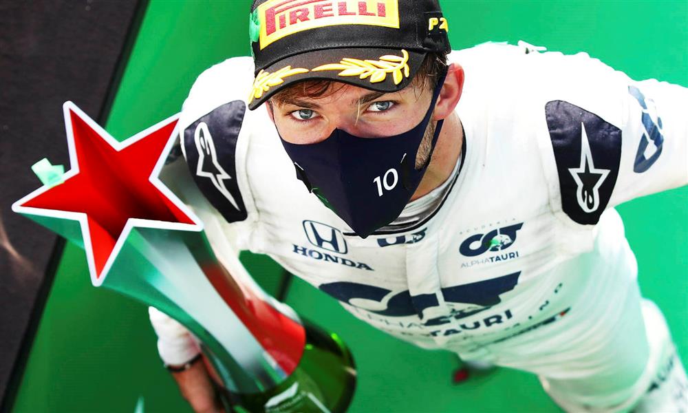 بيير جاسلي سائق فريق ألفا توري