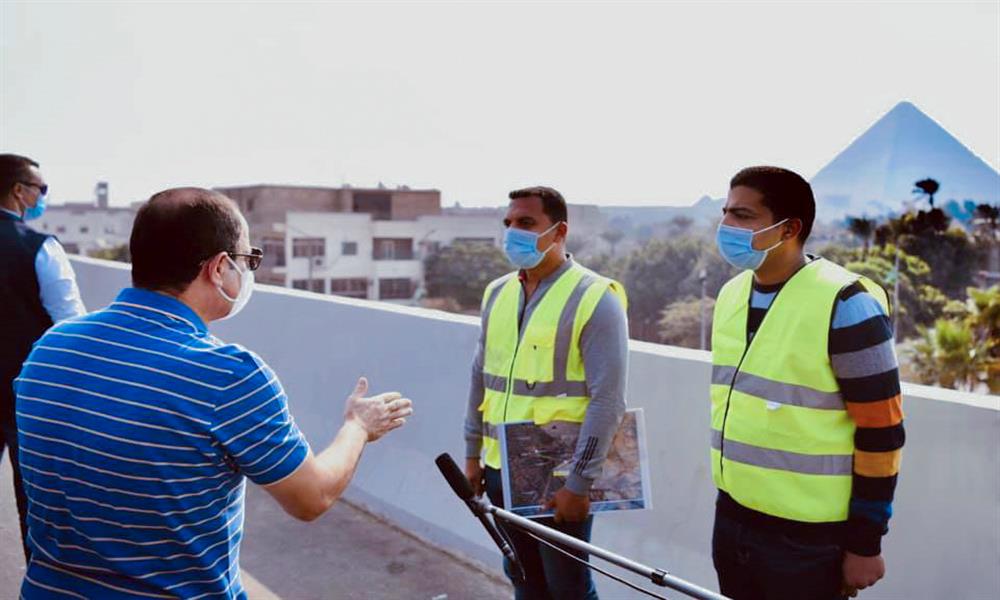 الرئيس يتفقد مشروعات شبكة الطرق بمحافظتي القاهرة والجيزة 