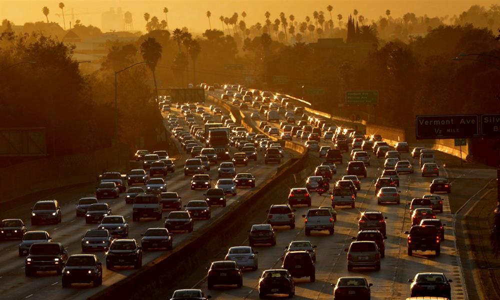 الاختناق المروري بـ لوس أنجلوس