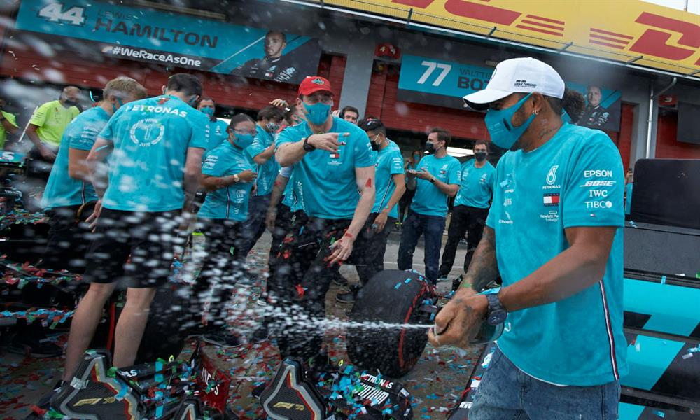 هاميلتون يحقق فوزه الـ ٩٣ في إيطاليا 