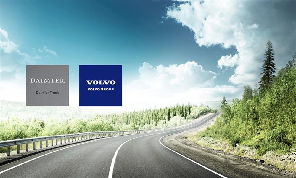 مشروع مُشترك لإنتاج خلايا الوقود بين دايملر للشاحنات وفولفو