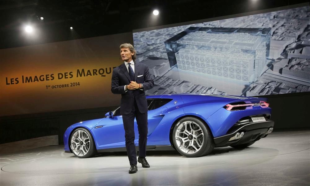 ستيفان وينكلمان ، الرئيس والمدير التنفيذي لشركة لامبورجيني