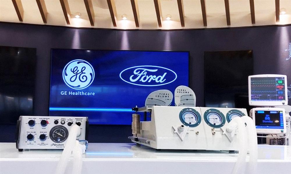 فورد جنرال إلكتريك تنفس صناعي