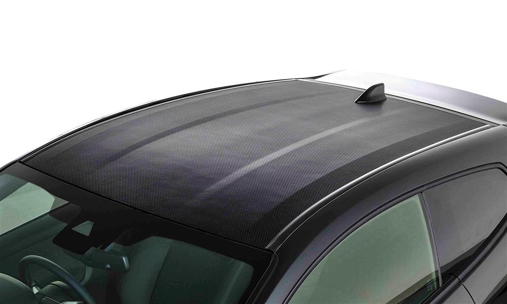 سقف تويوتا جي أر ياريس مصنوع من مواد خفيفة الوزن