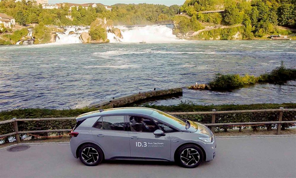 فولكس فاجن ، السيارات الكهربائية ، مدى ، سير ، كم ID.3
