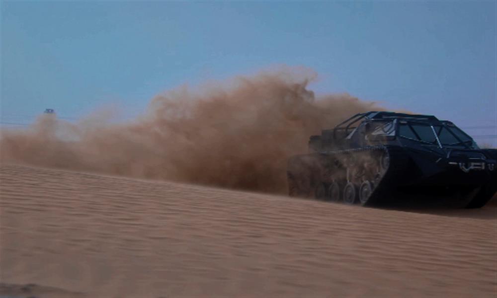 دبابة محمد رمضان في يا حبيبي  (6)