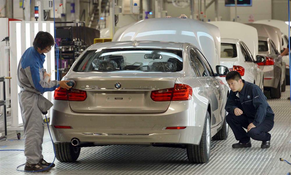 مصنع بي ام دابليو في الصين