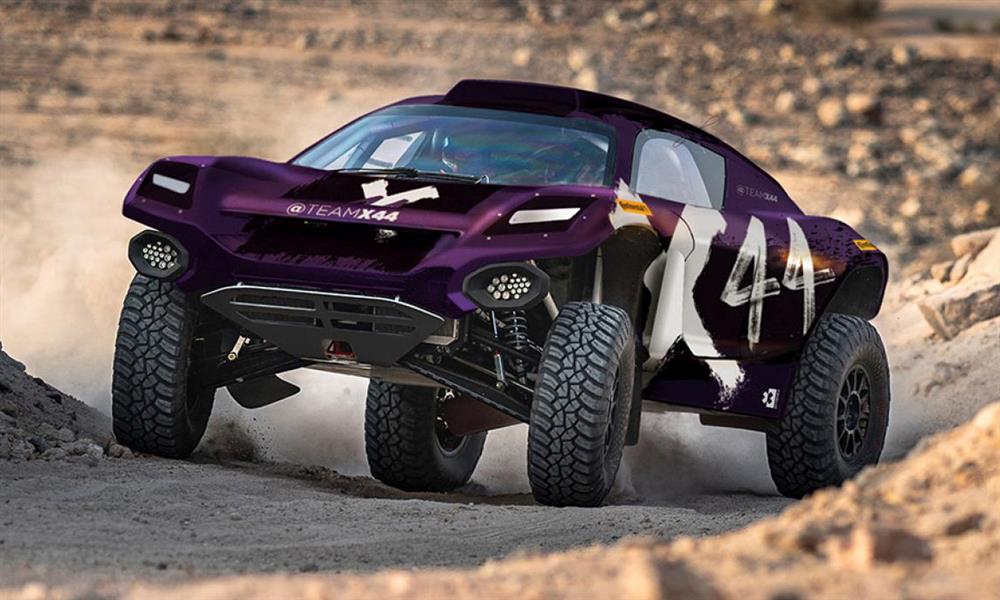 لويس هاميلتون ، بطولة إكستريم إي ، أكس 44 ، الفورمولا-1 