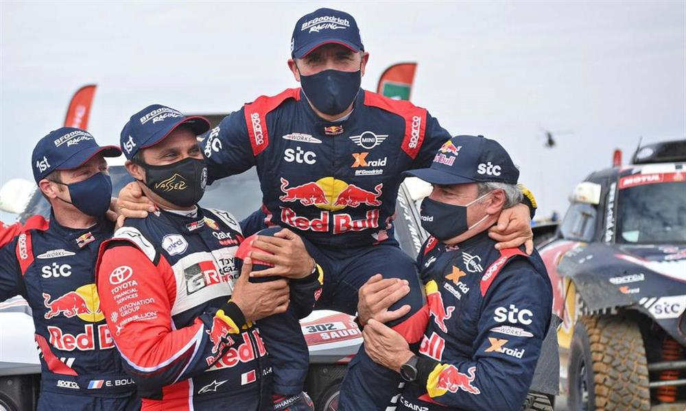 هانسل يحصد لقب رالي داكار السعودية ٢٠٢١