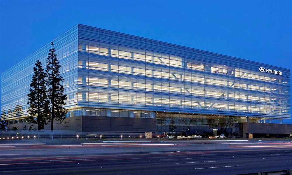 إحدى مقرات هيونداي الرئيسية
