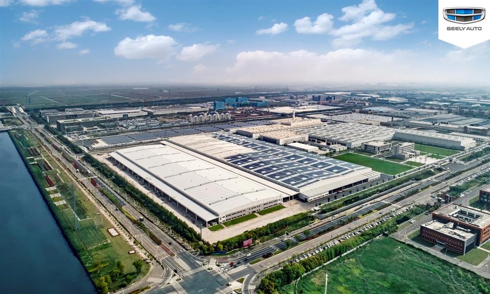 مصنع جيلي الجديد في دراجون باي