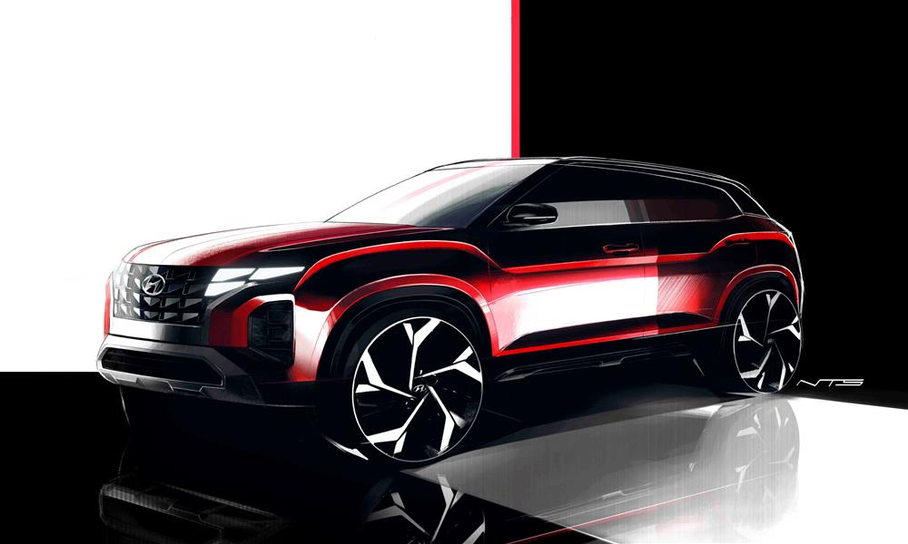 صورة مموهة لتحديث منتصف العمر من هيونداي كريتا (1)