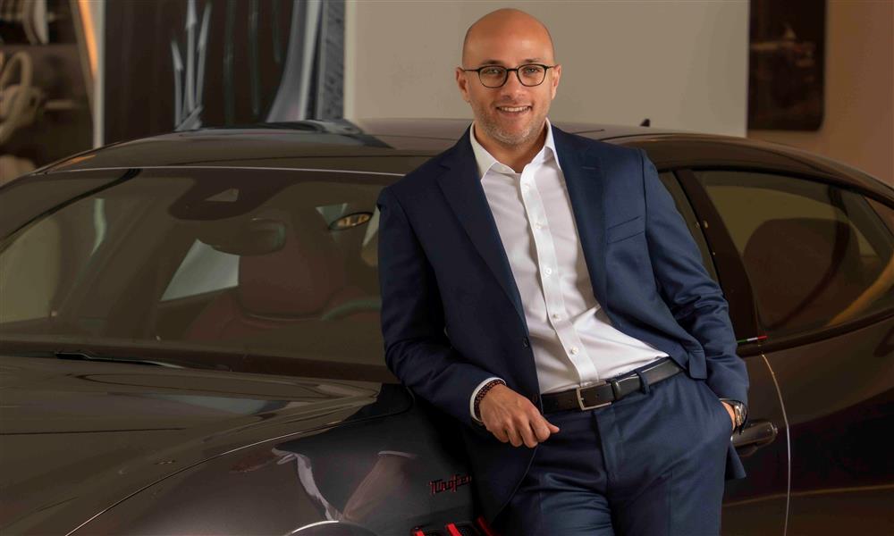 حمدي الشنتوري ، مدير عام مازيراتي في منطقة الشرق الأوسط وأفريقيا