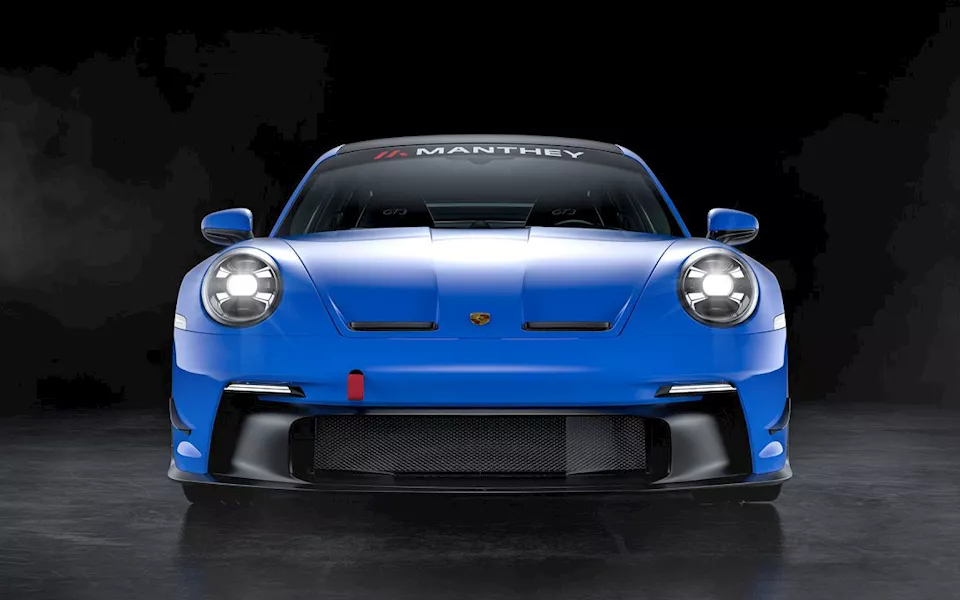 بورشه 911 GT3 المعدلة  بلمسات شركة Manthey Racing