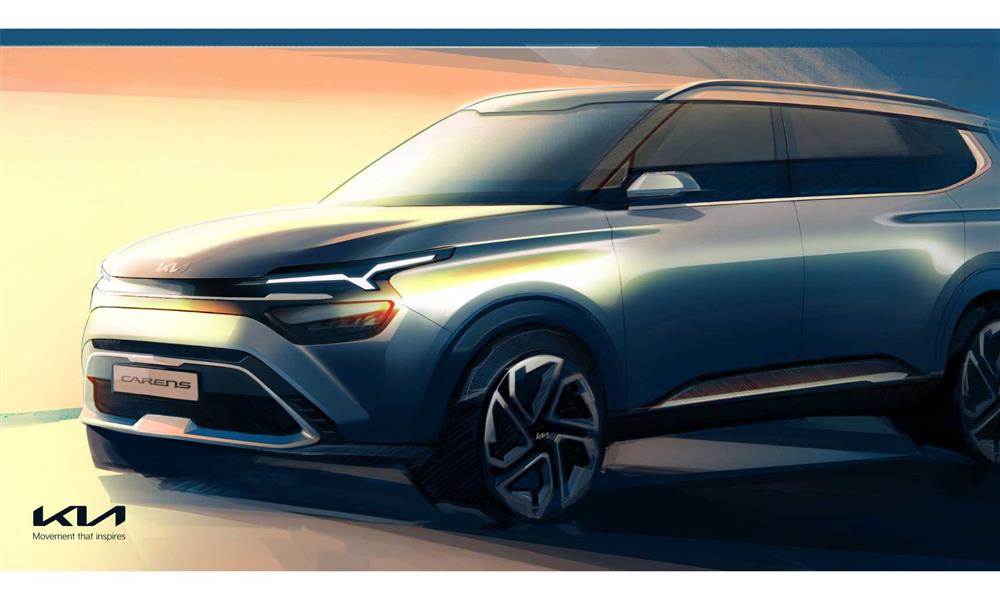 كيا كارينز الجديدة تنطلق للعالم خلال أيام