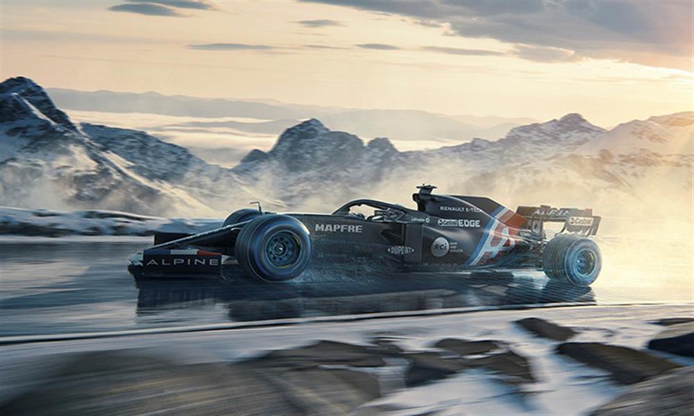 سيارة فريق البين لموسم ٢٠٢١ (1)