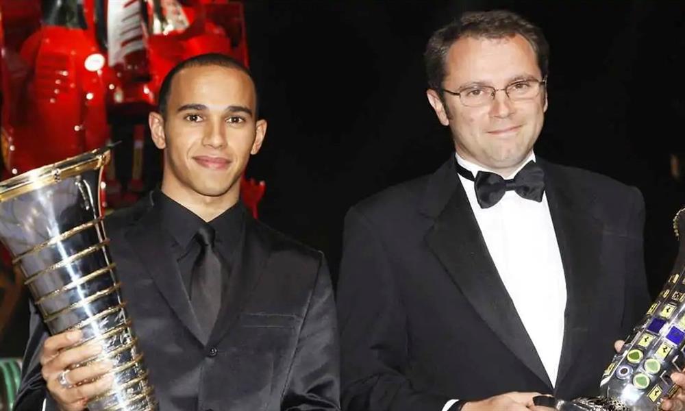 ستيفانو دومينيكالي و لويس هاميلتون