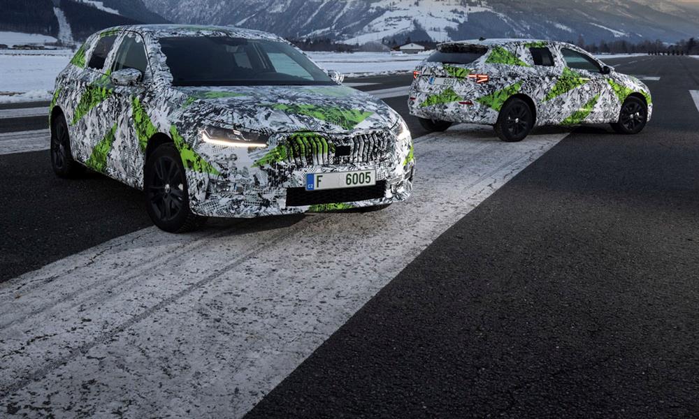 سكودا تستعد للإعلان عن الجيل الجديد من فابيا